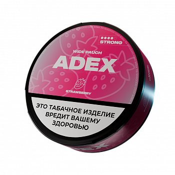 Купить Жевательный табак ADEX WIDE STRONG "Strawberry" 12гр Жевательный табак ADEX WIDE STRONG "Strawberry" 12гр