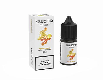 Ар SWONQ SOUR SALT "Peach Lemon / Персик Лимон" 30-18
